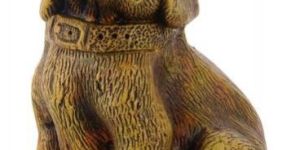 DIY DOG Hand Crafted Earthenware Piggy Banks Box