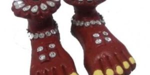DIY Handmade Laxmi Charan Diwali Puja Traditional Symbol