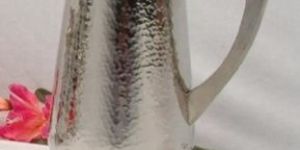 Stainless Steel Hammered Jug