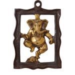 Aakrati Two Tone Ganesh Decorative Hanging Statue