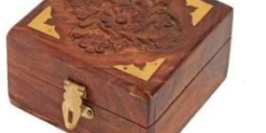 Hand Carved Wooden Decorative