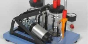 SUCTION MACHINE MANUAL FOOT OPERATED DOUBLE JAR