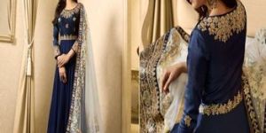 BEAUTIFUL DESIGN SIMPLE LONG FESTIVAL WEAR SALWAR SUIT