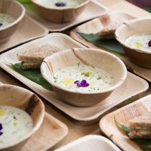 Biodegradable Wood Dinnerware Areca Leaf Plates