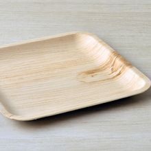 Wood Dinnerware Palm Leaf Plates