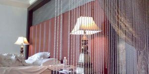 Plain Beaded Curtains