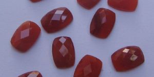 Carnelian Cushion Rose Cut