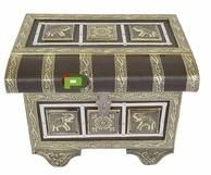 PD Craft Dark Brown TREASURE TRUNK