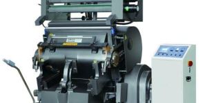 Die Cutting Machine with Hot Foil Stamping