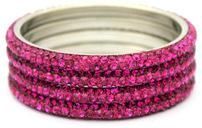 Bridal Hand Made Crystal Bangles