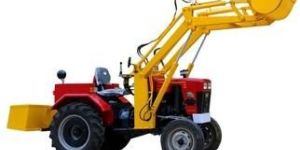Front End Loader on Mini Tractor