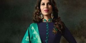 Georgette Unstitched Party Wear Anarkali Suit