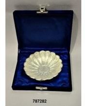 Silver Plated Bowl in Velvet Box