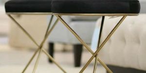 Brass Round Stool