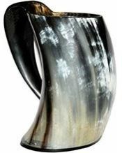 Natural Drinking Horn Mug
