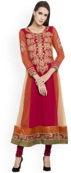 Embroidered Georgette Kurtis