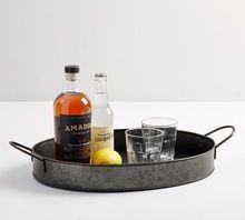 Black Galvanize Tray