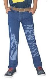 Mens Printed Jeans