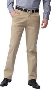Mens Regular Fit Cotton Trouser