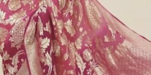 Khadi Georgette Banarasi Saree