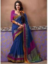 Printed Handloom Cotton Saree