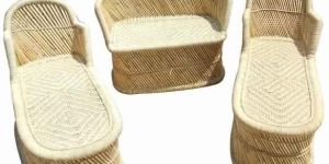 Bamboo Cane Rocker Relaxing Recliner Sun Lounger Seat