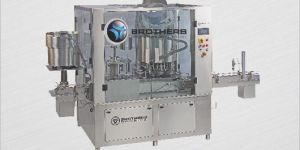 Automatic Rotary Monoblock 8x8 Bottle Plugging and aAutomatic Rotary Monoblock 8x8 Bottle Plugging