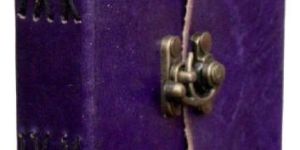 Leather Diary Handmade with Brass Lock