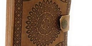 Leather Journal Handmade Papers Diary