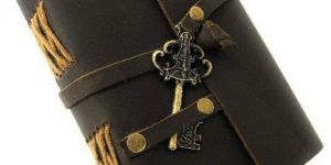 Leather Journal Writing Notebook Antique Handmade Leather Bound Notepad for Men