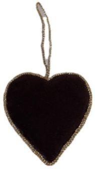 Zari Work Wall Hanging Heart