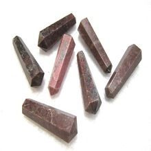 Rodonite Double Point Pencils D Point Pencil Crystal Grids