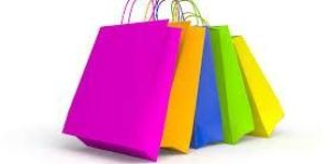 Colored Paper Shopping Bag