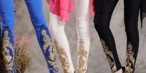 Embroidered Legging