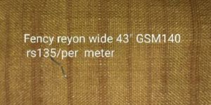 Knitted Rayon Fabric