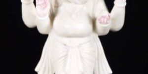 Marble Standing Ganesh Statue