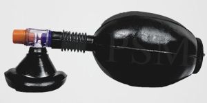 Black Rubber Resuscitation Adult