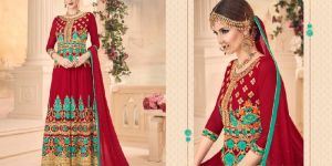 Georgette Anarkali Suit