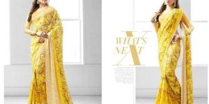 Satin Saree