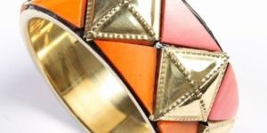 FASHION MARINE STYLE BRASS METAL BEADS GOLD TYPE ARTIFICIAL JEWELLERY BANGLES