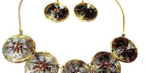 Stylish Handmade Brass Fashion Necklace Jewellery