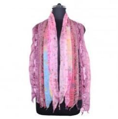 Vintage Silk Sari Patti Scarves Stole