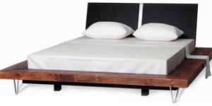 BED36-RUSTIC CONTEMPORARY BED