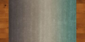 HAND KNOTTED GRADATION COLORS WOOL CARPET