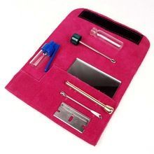 Snuff Kit in Leather Pouch