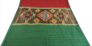 Hand Woven Patola Sari Fabric