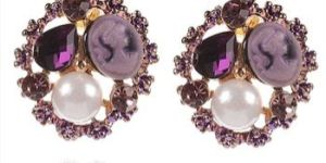 Zephyrr Fashion Pierced Stud Earrings