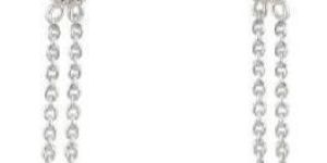 Enamel Drop Dangle Stud Floral Earrings