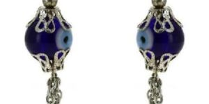 Single Bead Fashion Jewellery Charm Earring Artisan Crafted