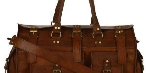 Duffle Bag with Top Flap